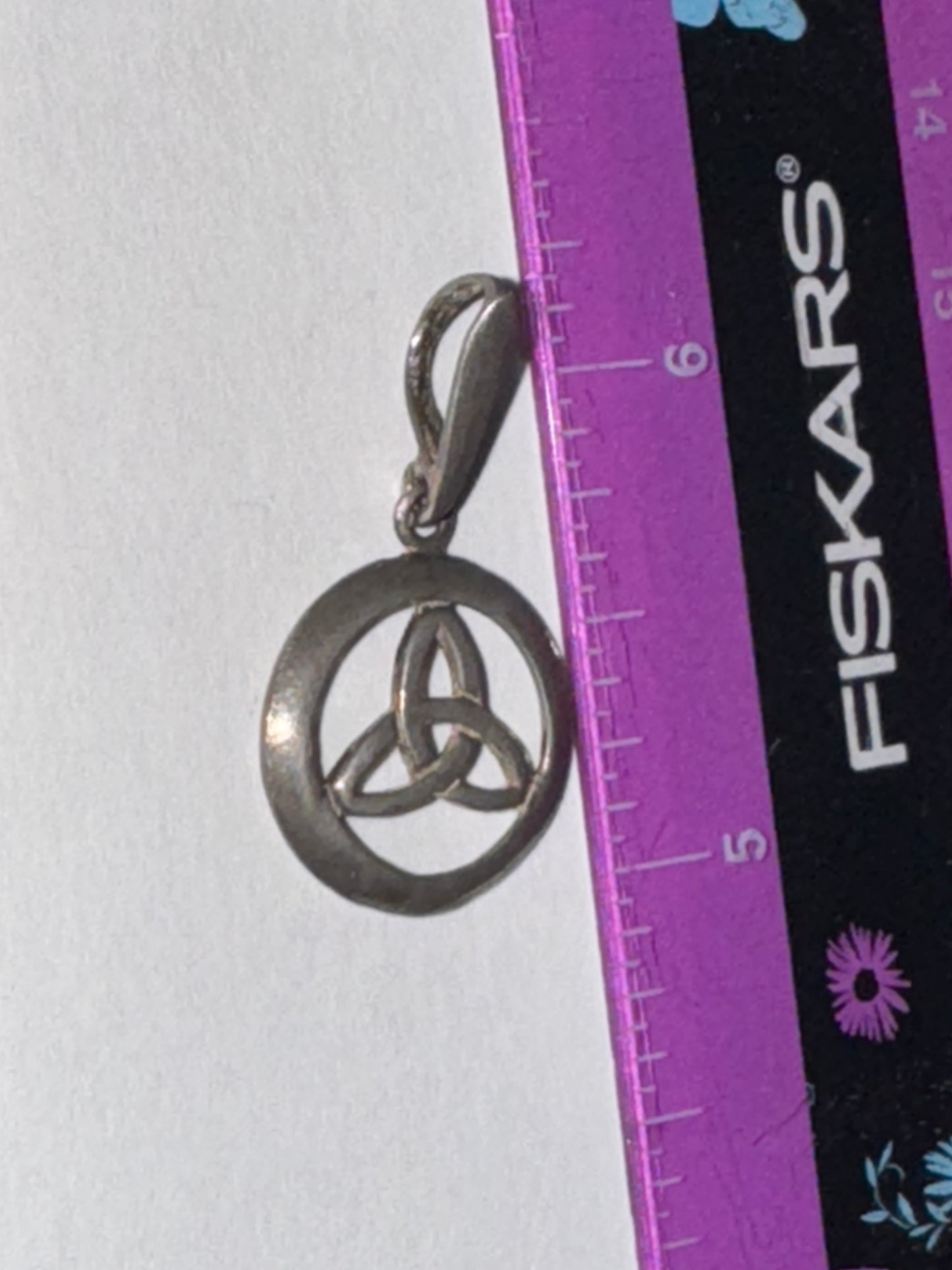 Sterling Silver Triquetra Pendant