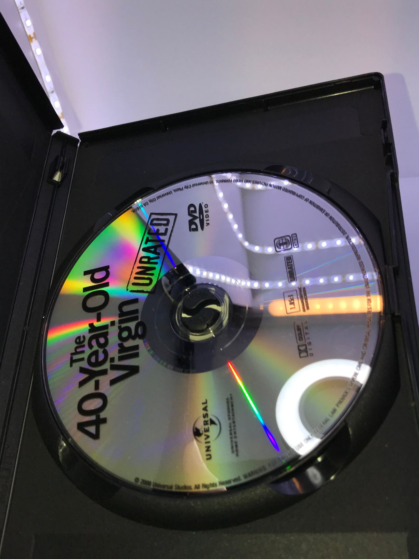 The 40 Year Old Virgin DVD, Unrated,  Widescreen