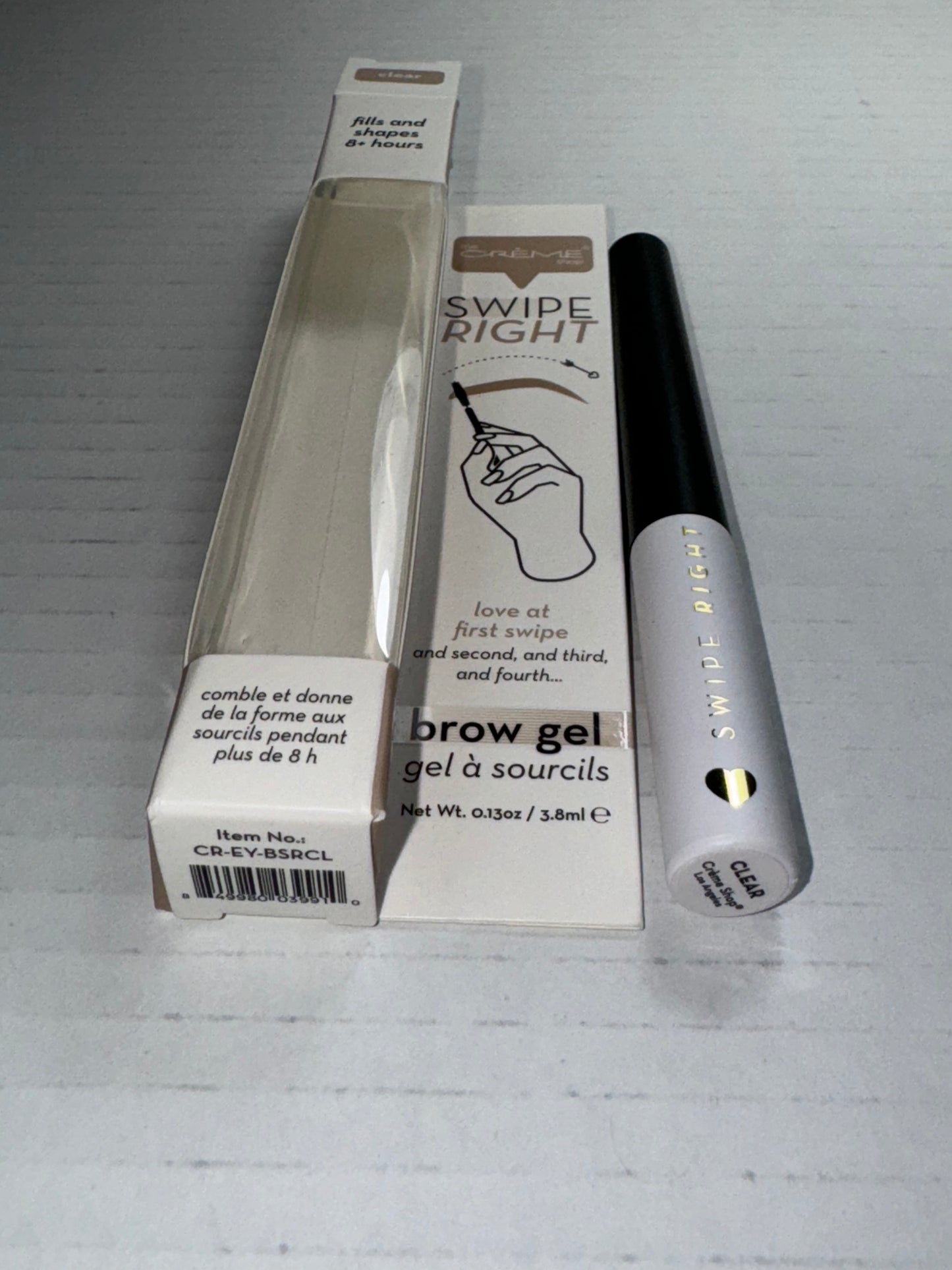 The Crème Shop Swipe Right Brow Gel - Clear