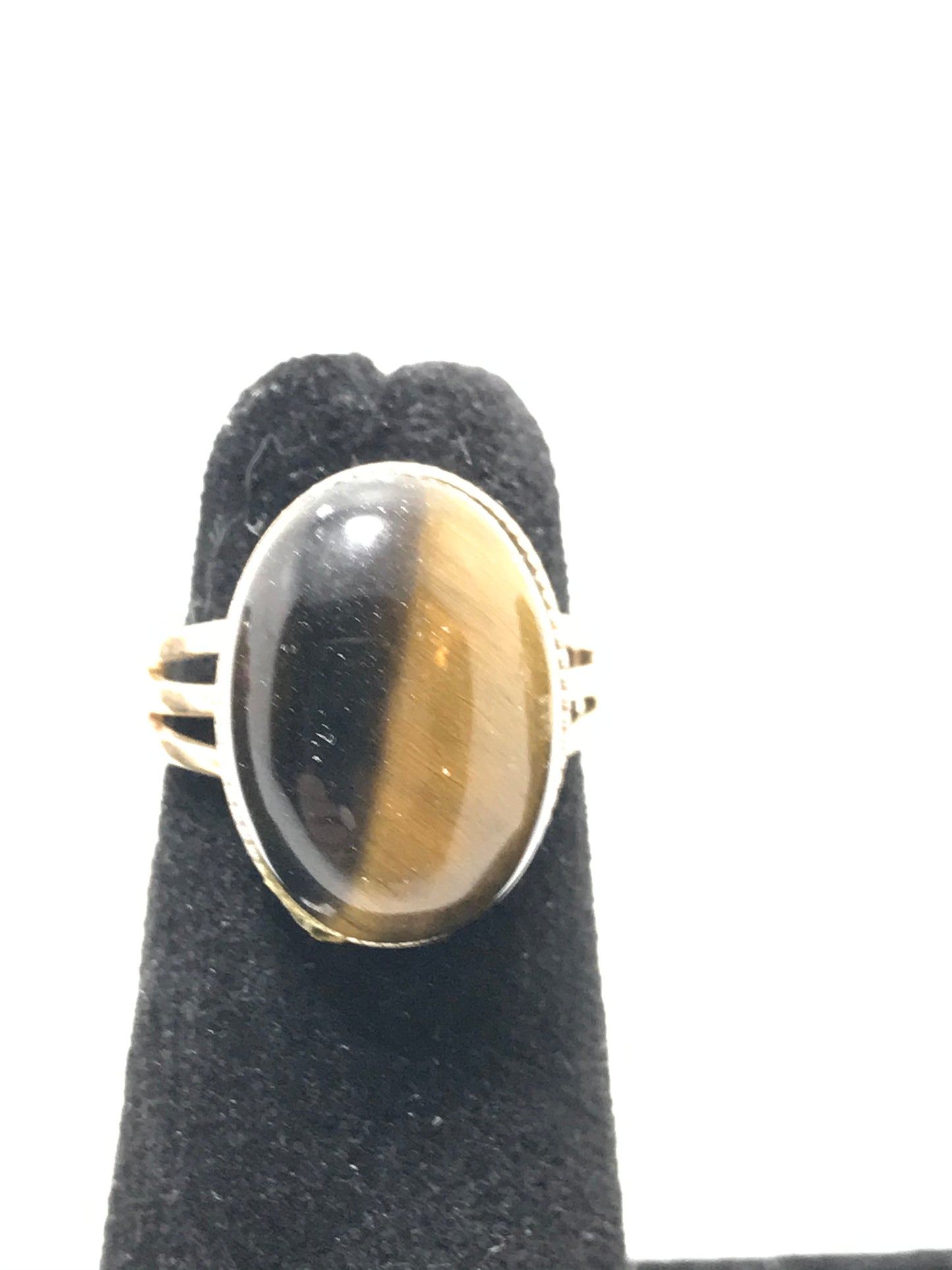 Tigereye Sizeable Silver Ring