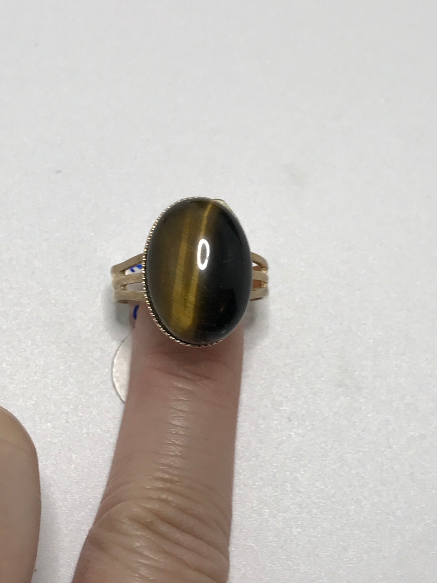 Tigereye Sizeable Silver Ring