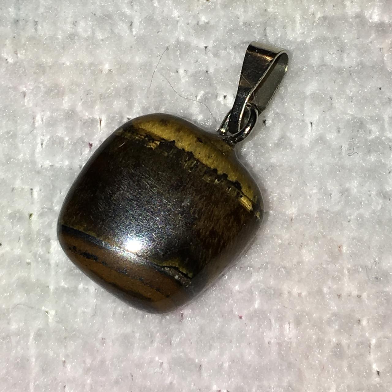 Tigerseye Teardrop Pendant