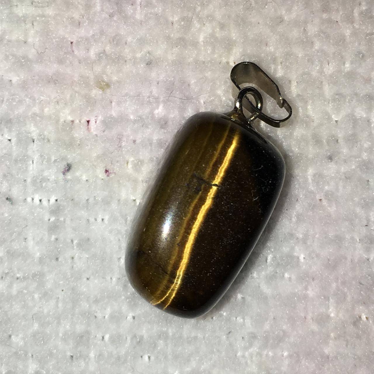 Tigerseye Teardrop Pendant