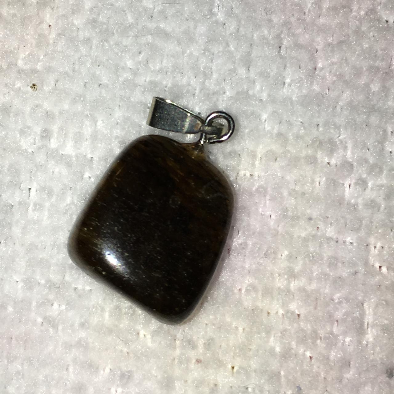 Tigerseye Teardrop Pendant