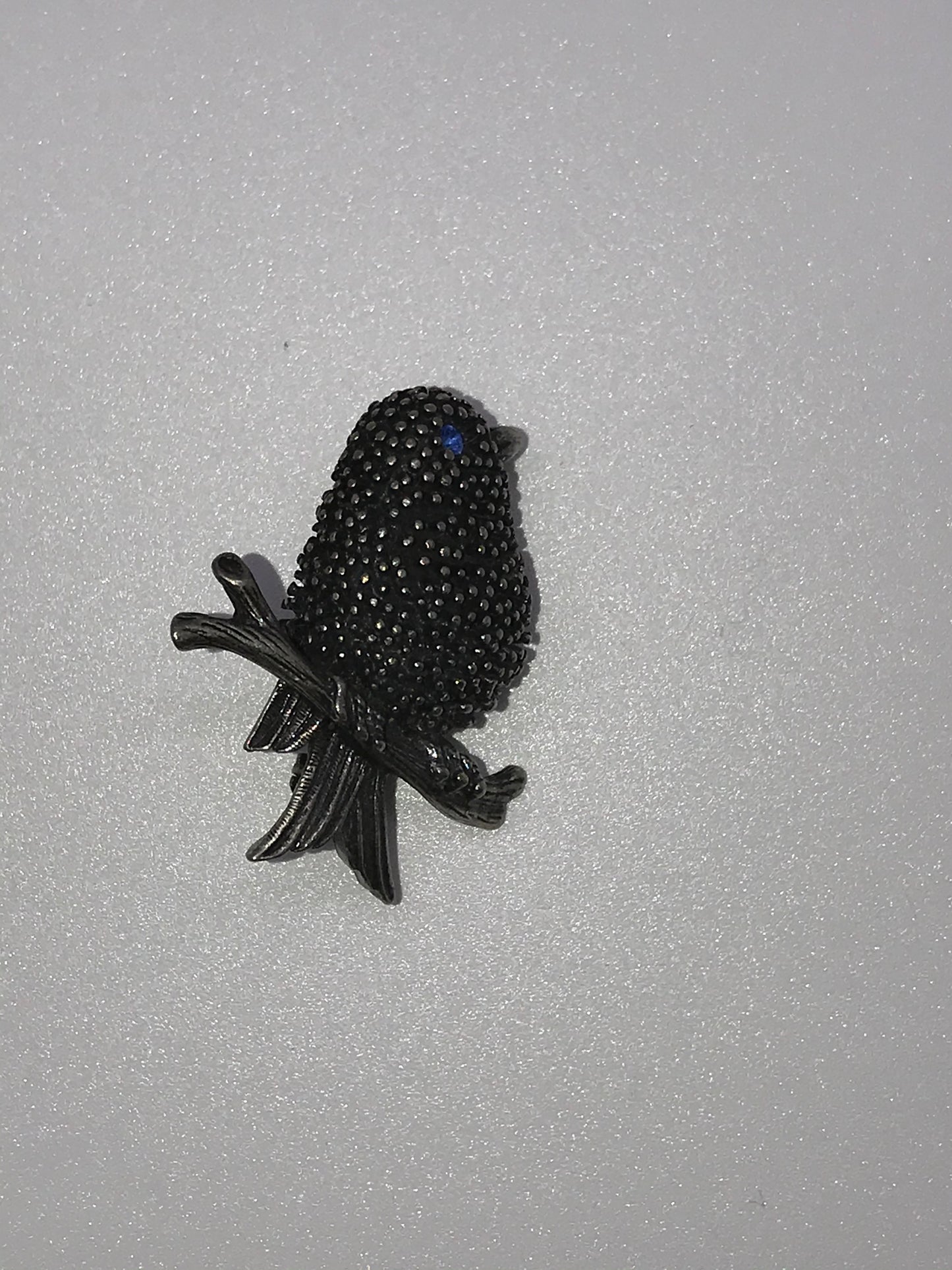 Vintage Anne Klein Bird with a Blue Eye Pin