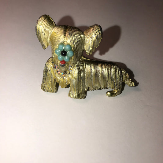 Vintage Schnauzer Pin