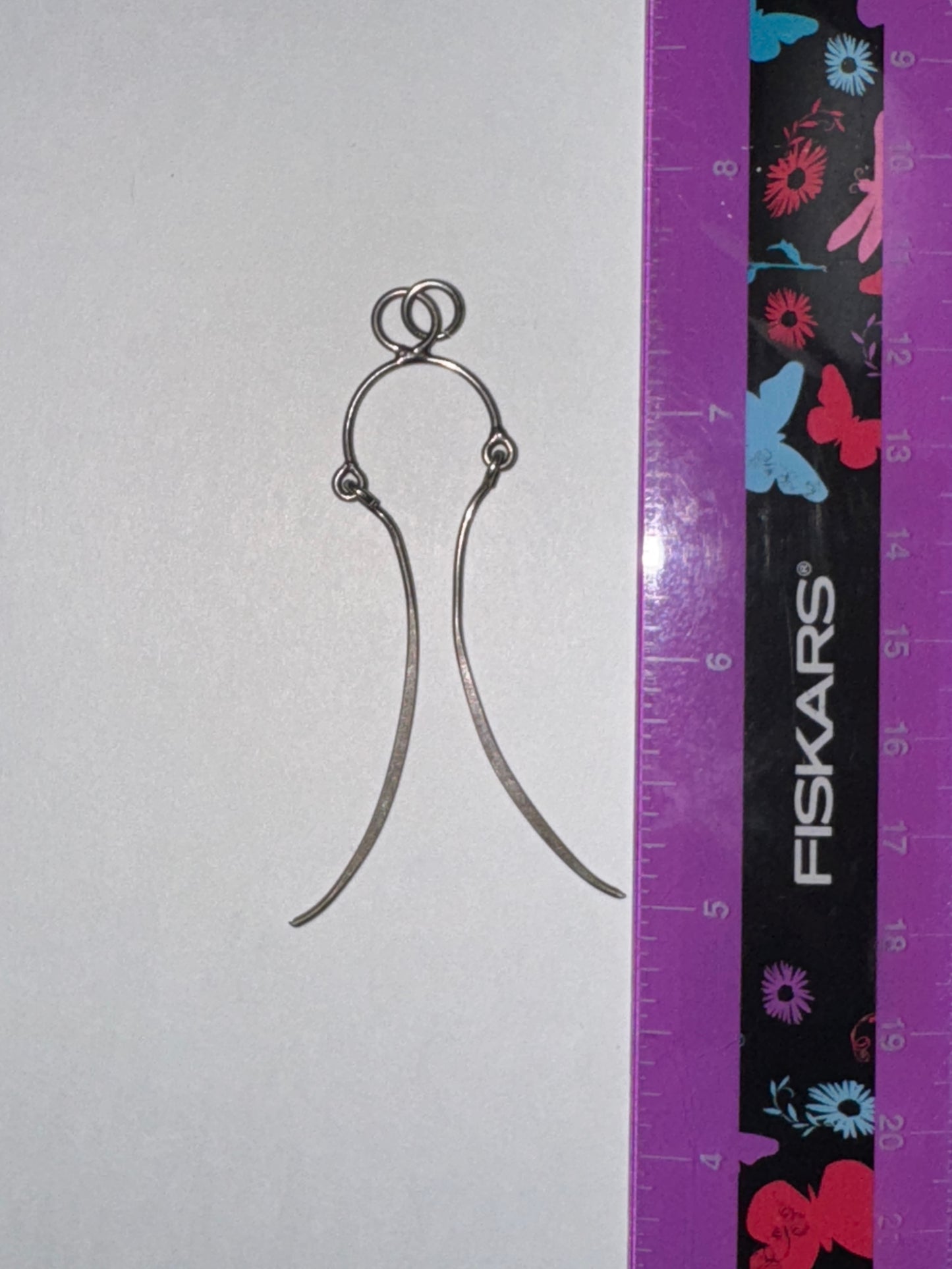 Sterling Silver Wishbone Bridle Pendant