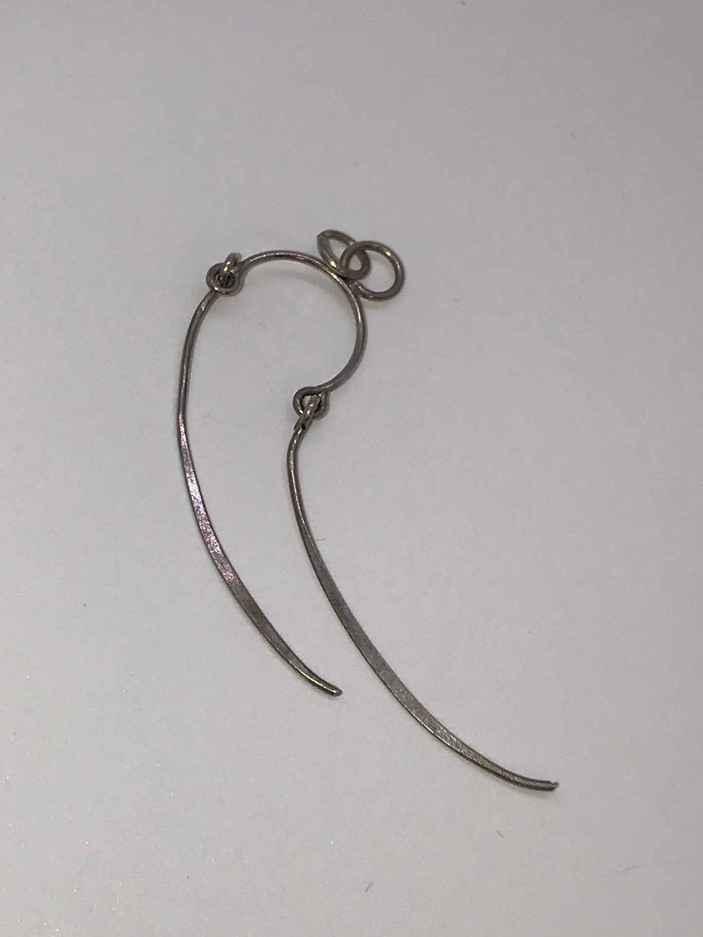 Sterling Silver Wishbone Bridle Pendant
