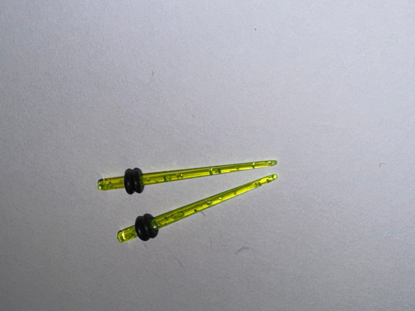 14 Gauge Uv Acrylic Glitter Gauging Tapers