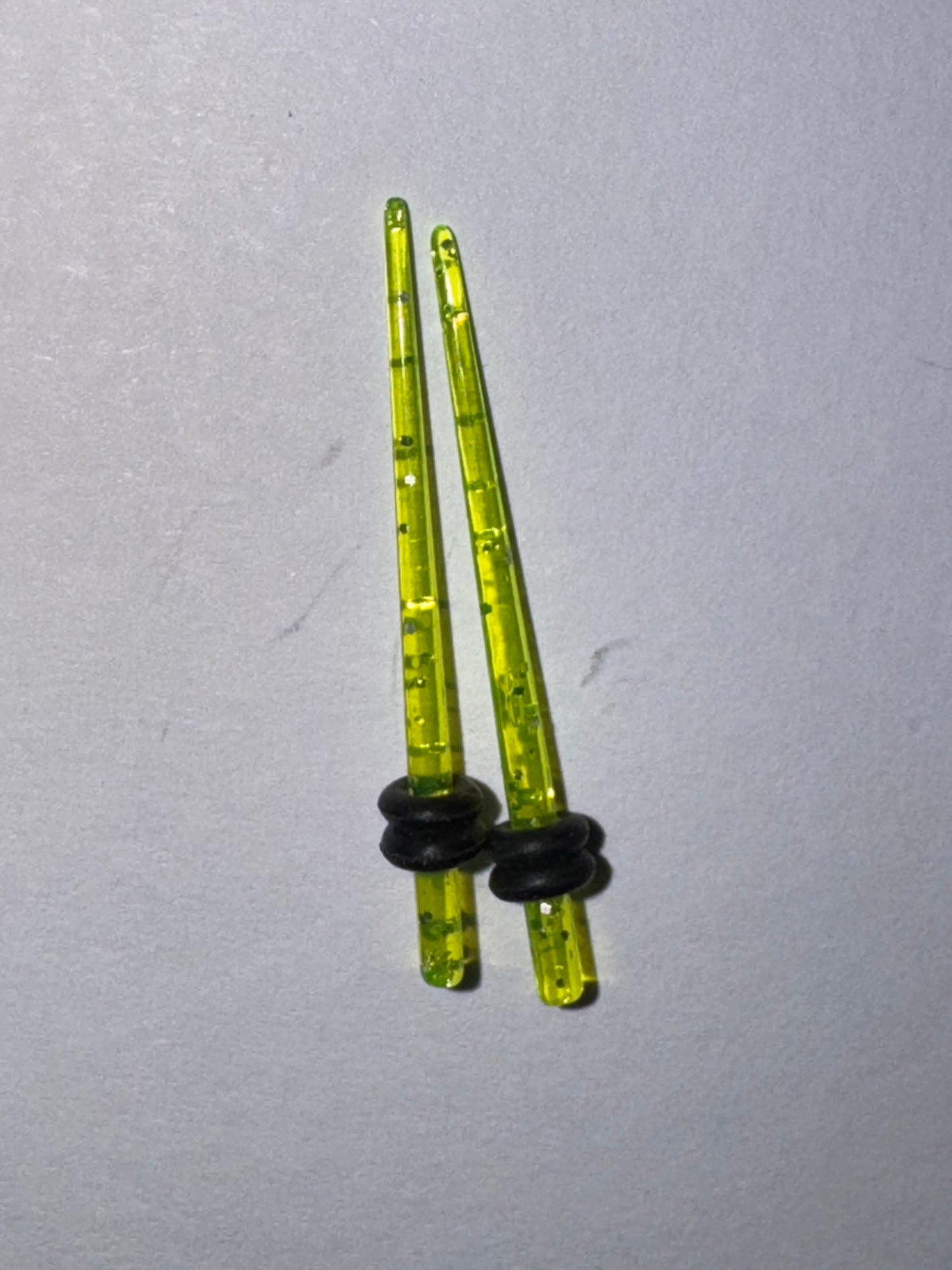 14 Gauge Uv Acrylic Glitter Gauging Tapers