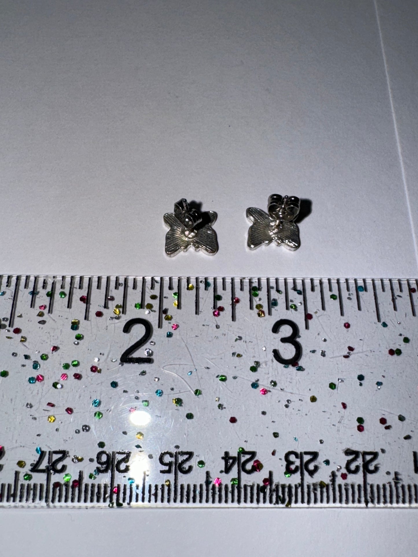 Yellow Butterfly Post Earrings