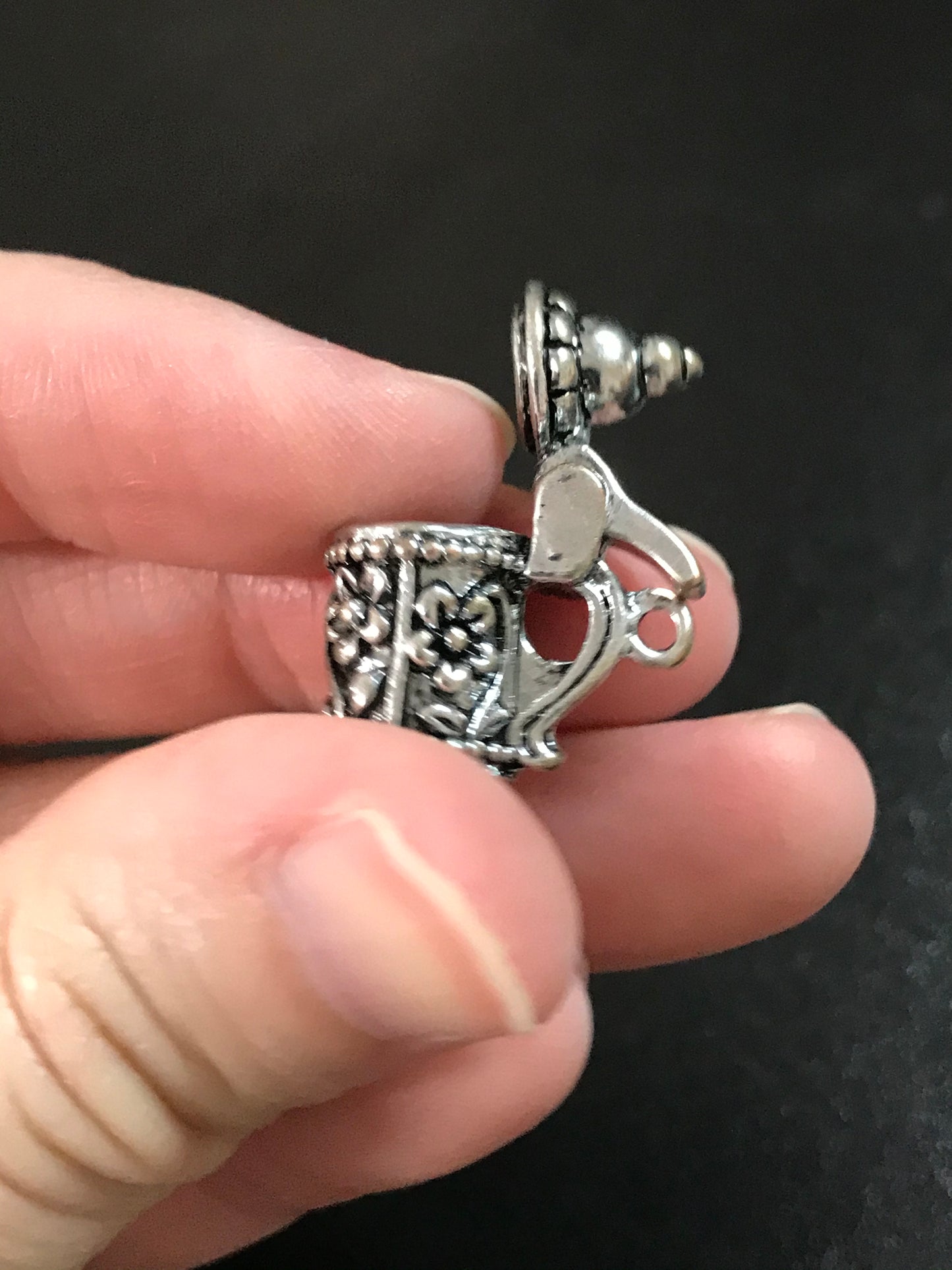 Cute Pewter Beer Stein Mug Charm