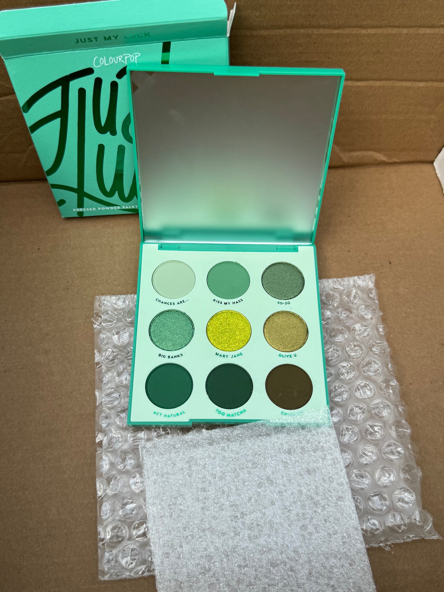 ColourPop Just My Luck Shadow Palette