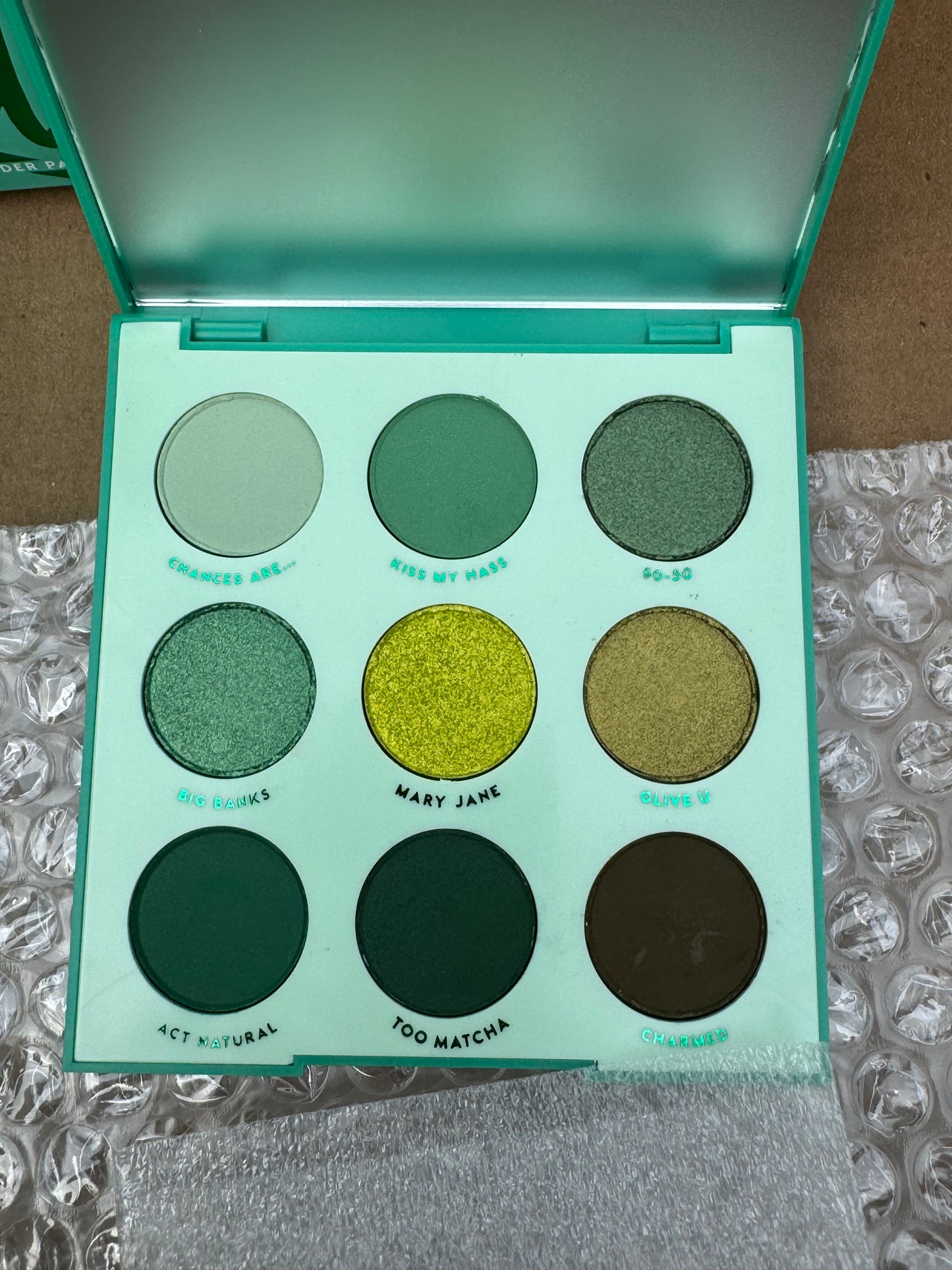 ColourPop Just My Luck Shadow Palette