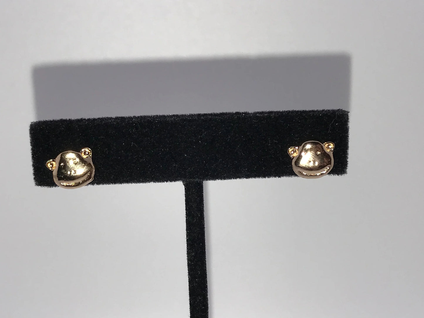 18ktgf Monkey Post Earrings