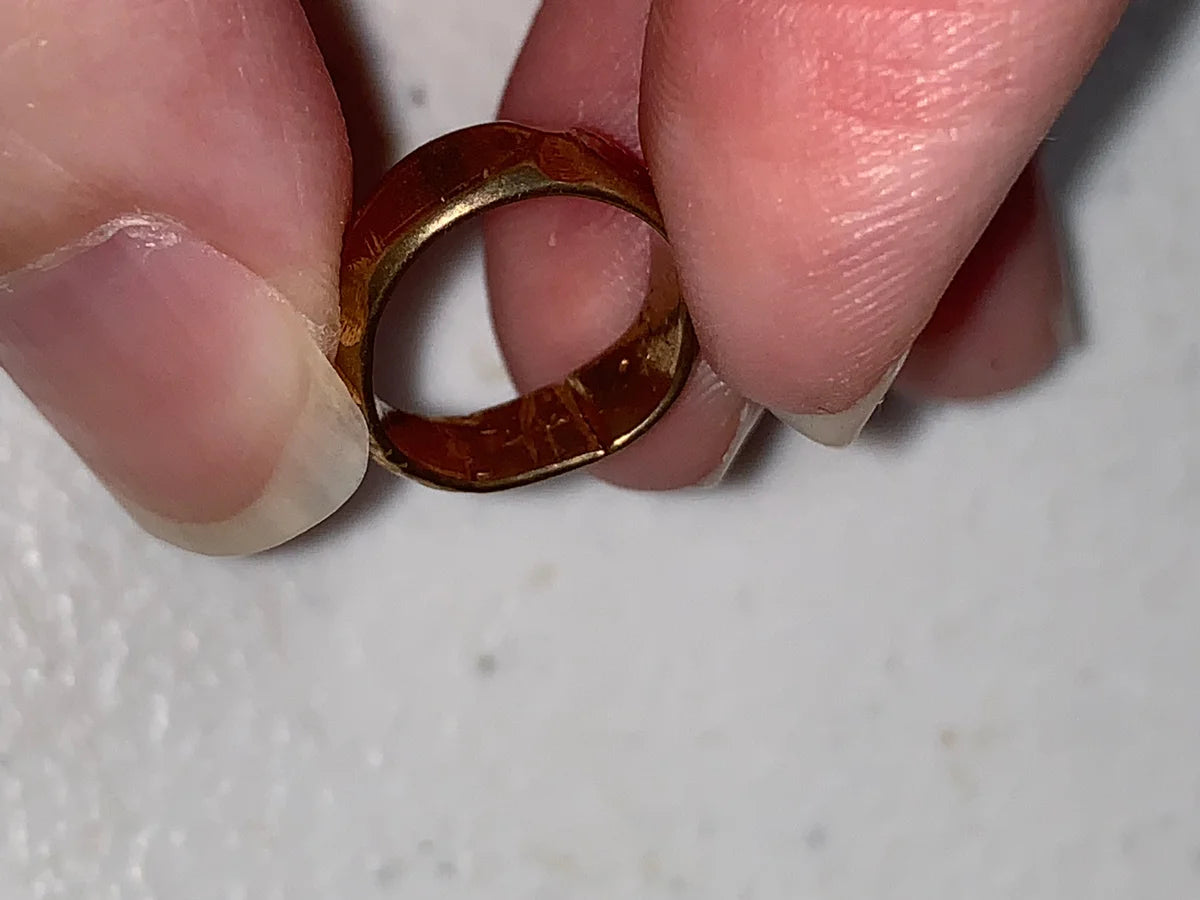 1/2 3.73mm Gold Filled Half Twist Band Ring