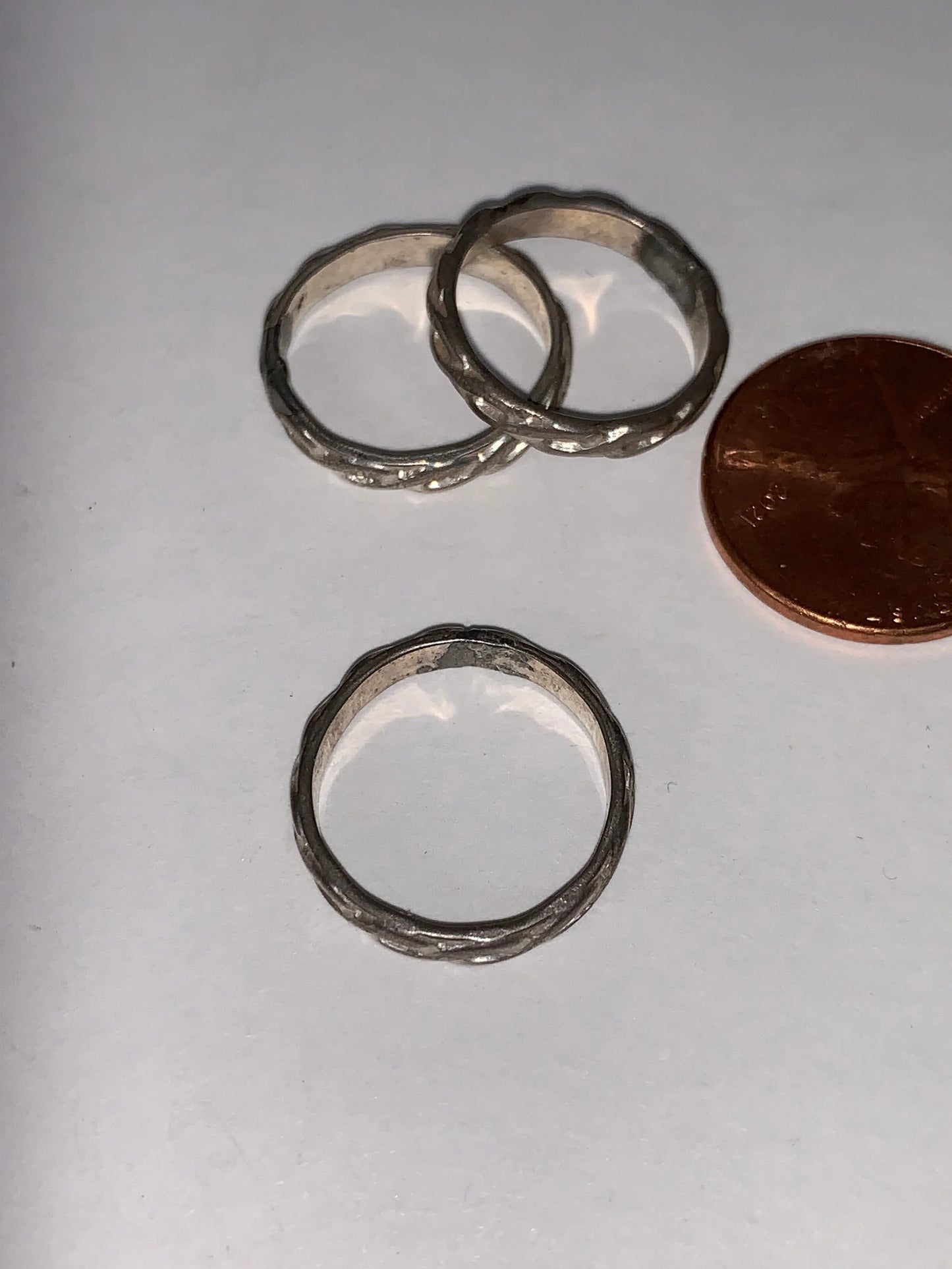 3.1mm Sterling Silver Celtic Ring, Size 3 1/4